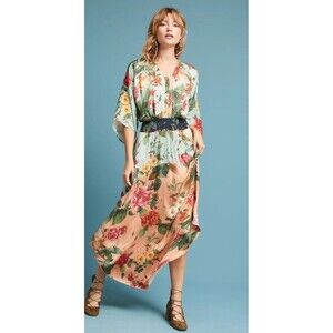 Farm Rio Size Large Marilla Maxi Dress Floral Boho